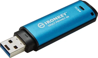 Kingston IronKey Vault Privacy 50 64GB, USB-A 3.0