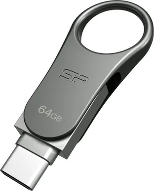 Silicon Power Mobile C80 64GB, USB-A 3.0/USB-C 3.0