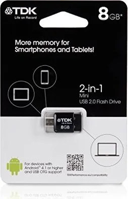 TDK Micro 8GB, USB-A 2.0