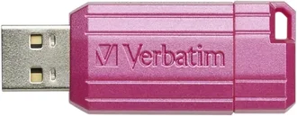 Verbatim Store 'n' Go PinStripe Hot Pink 32GB, USB-A 2.0