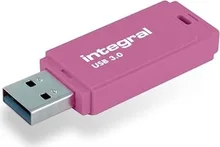 Integral Neon Pink 128GB, USB-A 3.0
