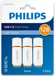 Philips Snow Edition 128GB, USB-A 2.0, 3er-Pack