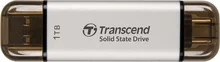 Transcend ESD310S Silver 1TB, USB-A 3.1/USB-C 3.1