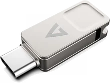 V7 2-in1 USB-Stick 128GB, USB-A 3.0/USB-C 3.0