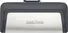 SanDisk Ultra Dual Drive Type-C 256GB, USB-A 3.0/USB-C 3.0