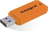 Integral Neon orange 64GB, USB-A 2.0