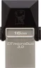 Kingston DataTraveler microDuo 16GB, USB-A 3.0/USB 2.0 Micro-B